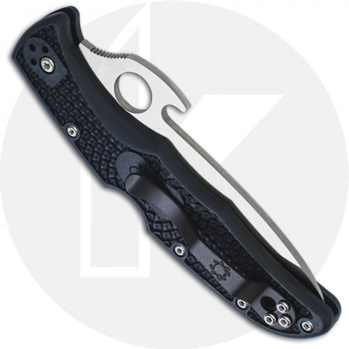 Spyderco Knives Spyderco Endura 4 Wave Knife, SP-C10PGYW