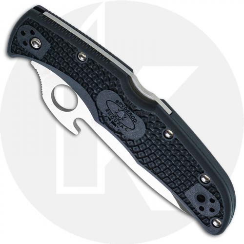 Spyderco Knives Spyderco Endura 4 Wave Knife, SP-C10PGYW