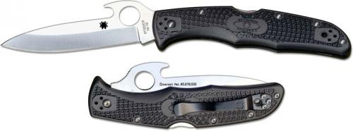 Spyderco Knives Spyderco Endura 4 Wave Knife, SP-C10PGYW