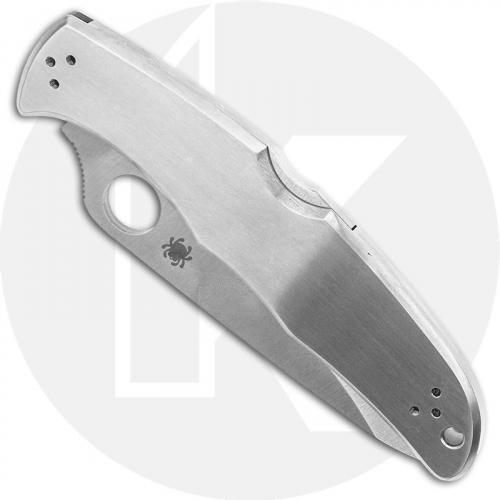 Spyderco Knives Spyderco Endura 4 SS Knife, Part Serrated, SP-C10PS