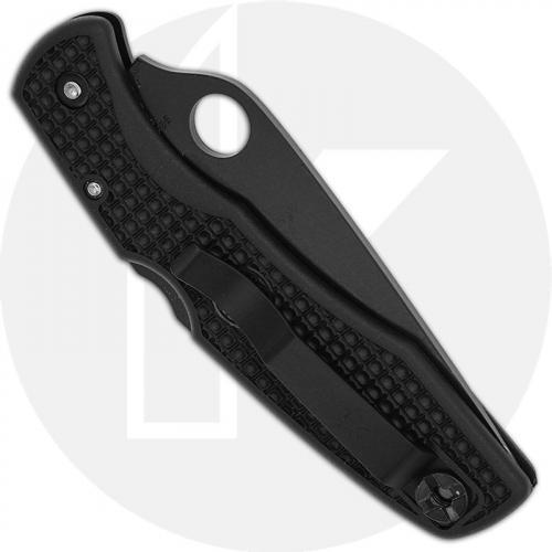 Spyderco Knives Spyderco Endura 4 Lightweight, Black Part Serrated, SP-C10PSBBK