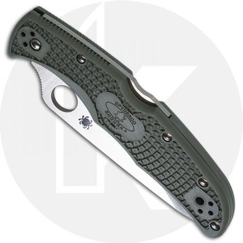 Spyderco Knives Spyderco Endura 4 Knife, Foliage Green, SP-C10PSFG