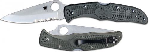 Spyderco Knives Spyderco Endura 4 Knife, Foliage Green, SP-C10PSFG