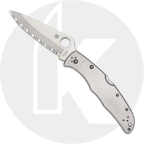Spyderco Knives: Spyderco Endura 4 SS Knife, Serrated, SP-C10S