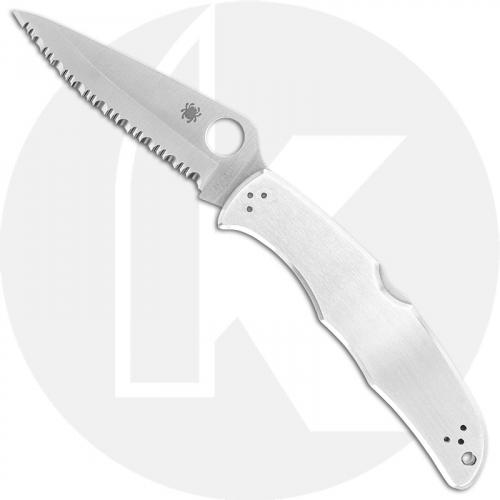 Spyderco Knives: Spyderco Endura 4 SS Knife, Serrated, SP-C10S