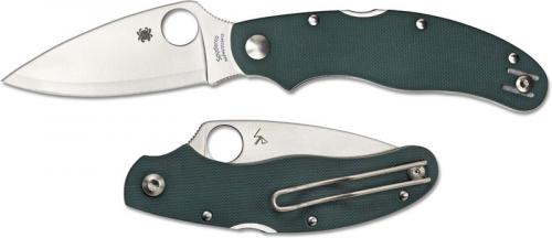 Spyderco C113GPGR Caly 3 Knife Sprint Run, HAP40 SUS410 Blade, Green G10 Handle - Discontinued Item  Serial # - BNIB