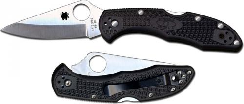 Spyderco Delica 4 Knife, SP-C11PBK