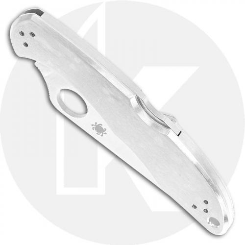 Spyderco Knives Spyderco Delica 4 SS Knife, Serrated, SP-C11S