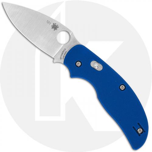 Spyderco Sage 3 C123GPBL - S30V Spear Point - Blue G10 - Discontinued Item - Serial Numbered - BNIB