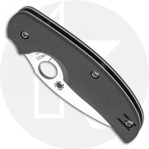 Spyderco Sage 1 Knife - C123GPGY - Maxamet Leaf Blade - Gray G10 - Liner Lock