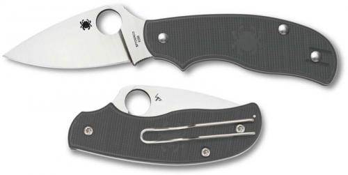 Spyderco Urban Gray FRN K390 SLIPIT - C127PGY - Sprint Run - Discontinued Item - Serial # - BNIB