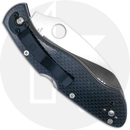 Spyderco Civilian C12CFS - Serrated ATS-55 - Carbon Fiber - Discontinued Item - Serial Numbered - BNIB - 2001