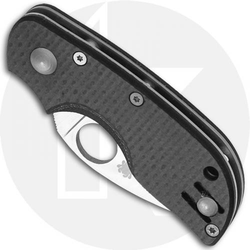 Spyderco Chicago C130CFP - S30V Leaf Blade - Black Carbon Fiber - Discontinued Item - BNIB