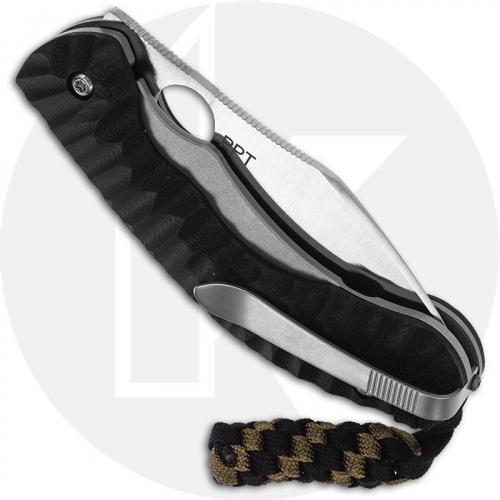 Spyderco Perrin PPT C135GP - S30V Modified Wharncliffe - Milled Black G10 - Discontinued Item - BNIB
