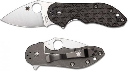 Spyderco Dice Knife, SP-C182CFTIP - Discontinued Item  Serial # - BNIB