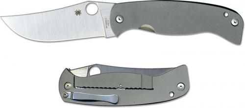 Spyderco K2 Knife, SP-C185TIP - Discontinued Item  Serial # - BNIB