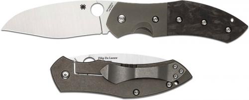 Spyderco Myrtle Knife, SP-C194CFTIP - Discontinued Item � Serial # - BNIB