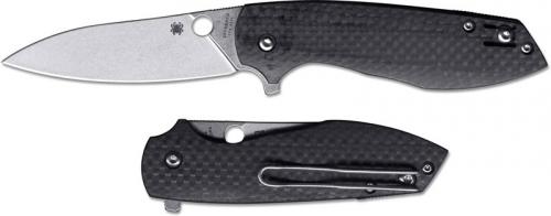 Spyderco Positron Knife, SP-C195CFP - Discontinued Item  Serial # - BNIB