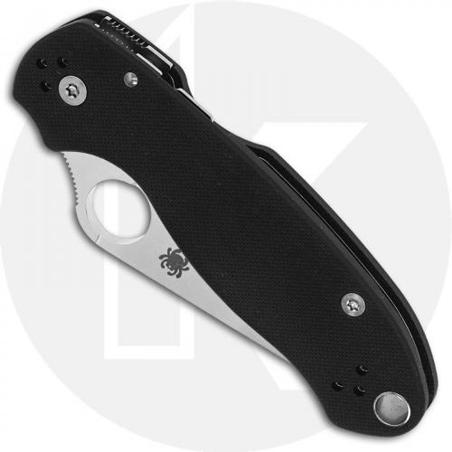 Spyderco C223GP Para 3 - CPM S45VN - Black G10 - Compression Lock - USA Made