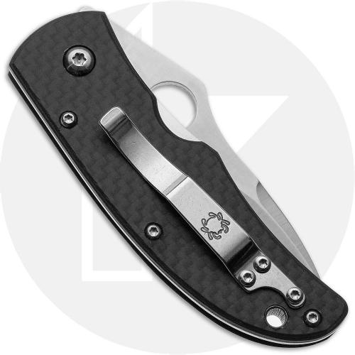 Spyderco Michael Walker C22CFPE - 2010 Sprint Run - ZDP-189 Drop Point - Buffed Carbon Fiber - Discontinued - BNIB