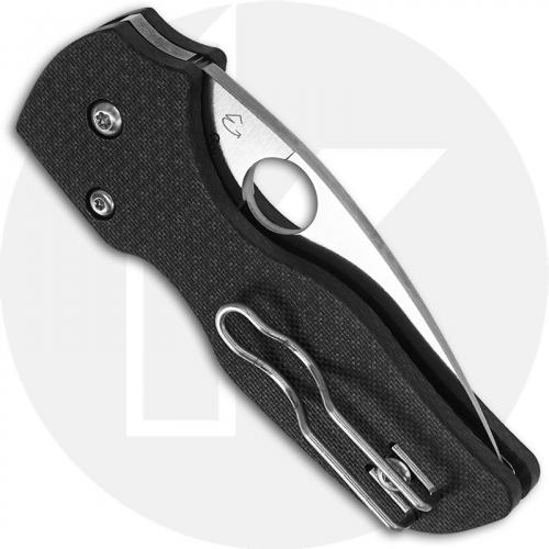 Spyderco Lil Native C230CF90VP - Sprint Run - CPM S90V Leaf Blade - Carbon Fiber - Compression Lock - USA Made