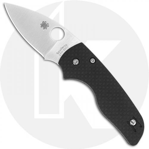 Spyderco Lil Native C230CF90VP - Sprint Run - CPM S90V Leaf Blade - Carbon Fiber - Compression Lock - USA Made