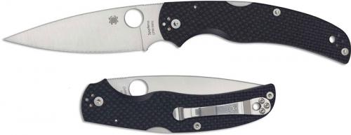 Spyderco Native Chief C244CF90VP - Sprint Run - CPM S90V Drop Point - Carbon Fiber - Lock Back - USA Made