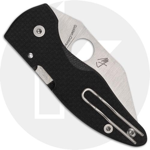 Spyderco MicroJimbo C264CFP Knife - Sprint Run - Satin CPM S90V - Carbon Fiber - USA Made