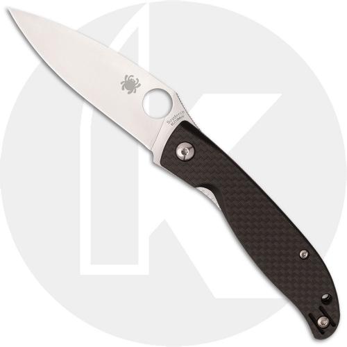Spyderco Mantra 4 C274CFP Knife - Satin 8Cr13MoV Drop Point - Carbon Fiber/G10 Laminate