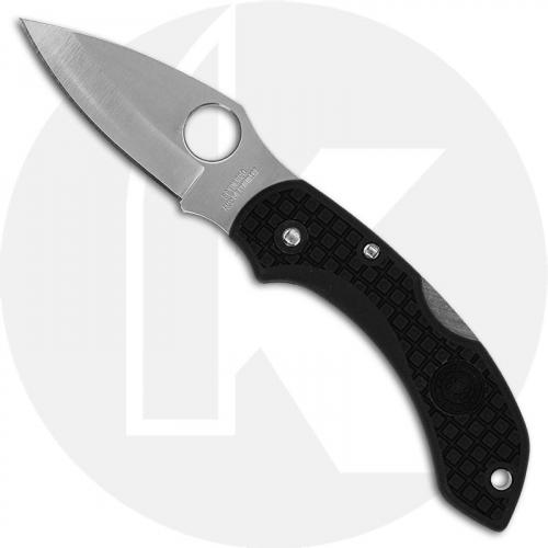 Spyderco Dragonfly C28PBK - Gen 1 - Plain Edge AUS-8A - Black FRN - Discontinued Item - BNIB - Circa 1996