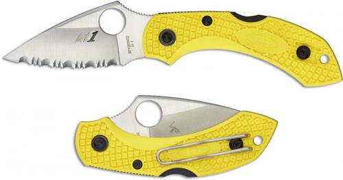Spyderco Dragonfly2 Salt Knife, Serrated, SP-C28SYL2