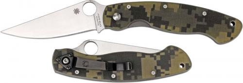 Spyderco Knives Spyderco Military Knife, Camo, SP-C36GPCMO