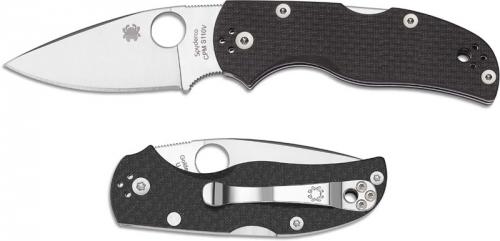 Spyderco Native 5 C41CFP5 - 2014 Sprint Run - CPM-S110V - Peel Ply Carbon Fiber - Serial Numbered - BNIB