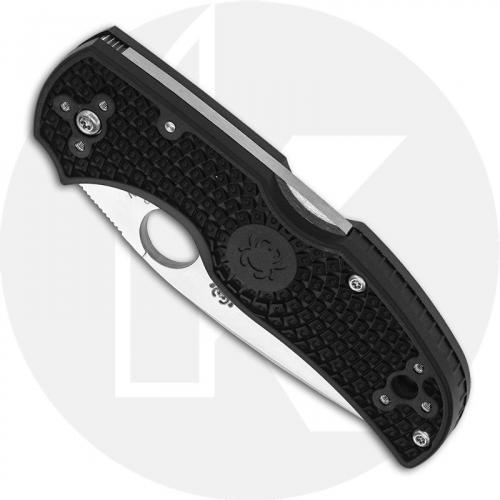 Spyderco Native 5 FRN Knife, Serrated, SP-C41SBK5