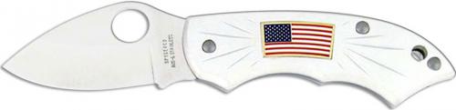 Spyderco Pride Knife - C72P - SlipIt - USA Flag - Discontinued Item - Serial # - BNIB