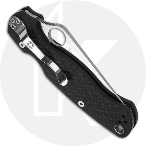 Spyderco Para Military 2 C81CFPE2 - 2014 Sprint Run - CPM 154 / CPM S90V - Peel Ply Carbon Fiber - Serial Numbered - BNIB