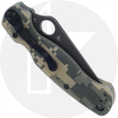 Spyderco Para Military 2 Knife, Camo, SP-C81GPCMOBK2