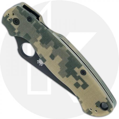 Spyderco Para Military 2 Knife, Camo, SP-C81GPCMOBK2