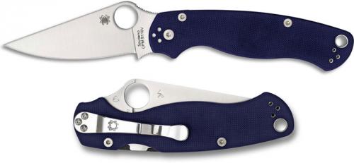 Spyderco Para Military 2 Knife, S110V, SP-C81GPDBL2