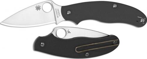 Spyderco UK Penknife - C94GP - SlipIt - Black G10 - Discontinued Item - Serial # - BNIB