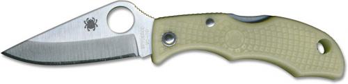 Spyderco Ladybug 3 Knife LPGITD3 - Saber Ground VG10 - Glow in the Dark FRN