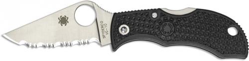 Spyderco ManBug Lightweight Knife, Serrated, SP-MBKS