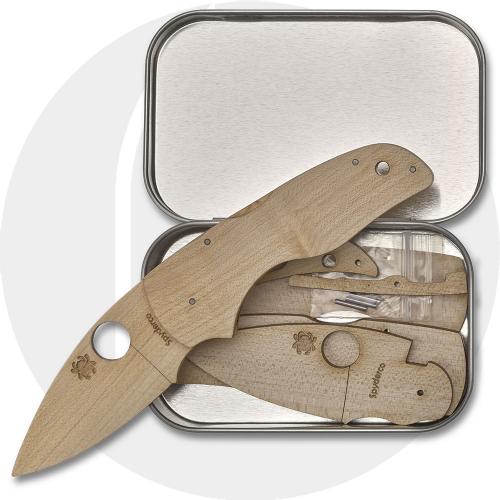 Spyderco Lil Native Wood Knife Kit - WDKIT2