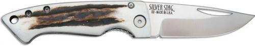 Silver Stag Cub Knife, Antler Handle, SS-FLLC25