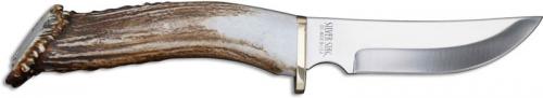 Silver Stag Mountain Edge Knife, Antler Crown, SS-ME525