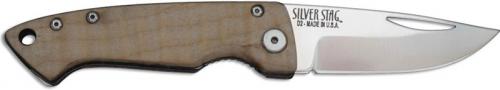 Silver Stag Cub Knife, Maple Wood Handle, SS-WFLLC25