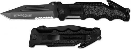 Smith and Wesson Border Guard 2, Part Serrated, SW-BG2TS