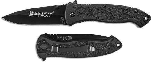 Smith and Wesson SWAT Knife, Large Black, SW-SWATLB