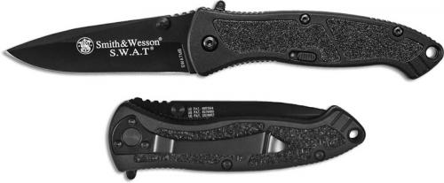 Smith and Wesson SWAT Knife, Medium Black, SW-SWATMB