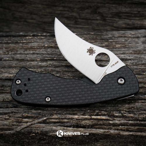 Spyderco Reinhold Rhino Knife C210CFP EDC Compact Folder Carbon Fiber G10 with Compression Lock